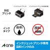 「エーワン ラベルシール[インクジェット]水に強いタイプ 光沢 28984 1袋(3シート入)」の商品サムネイル画像8枚目