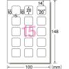 「エーワン 思い出を楽しく記録する写真シールICON 29624 1袋(5シート)」の商品サムネイル画像2枚目