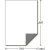 「エーワン ラベルシール[プリンタ兼用]下地がかくせて透かして 31660 1袋(50シート入)」の商品サムネイル画像2枚目