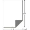 「エーワン ラベルシール[プリンタ兼用]下地がかくせて透かして 31659 1袋(12シート入)」の商品サムネイル画像2枚目