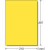 「エーワン 屋外でも使えるラベルシール 表示・掲示用 レーザー 光沢フィルム 31038 1袋(10シート入)」の商品サムネイル画像2枚目