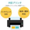 「エレコム フリーカットラベル ハイグレード紙 再剥離タイプ(はがきサイズ) EDT-FHKS 1個」の商品サムネイル画像5枚目