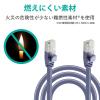 「エレコム LANケーブル/CAT6対応/EU RoHS指令準拠/爪折れ防止/簡易パッケージ仕様/20m/グリーン LD-GPT/GN20/RS 1本」の商品サムネイル画像6枚目