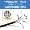 「ナカバヤシ カテゴリー6A LANケーブル ブラック 0.5m C6A-5BK 1本」の商品サムネイル画像4枚目