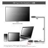 「Vodaview コンパクトタイプ USBーC to DisplayPort アダプター VV-UCDP-SV 1個」の商品サムネイル画像4枚目