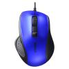 「バッファロー 有線BlueLED光学式マウス 静音/5ボタン/D BSMBU300BL 1台」の商品サムネイル画像2枚目