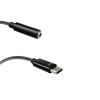 「エアージェイ ステレオミニ to Type-C変換アダプターケーブル[ハイスペックモデル] HAC-HA3 BK 1個」の商品サムネイル画像5枚目