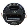「エアージェイ PD20W最小カーチャージャーUSB(A+C) DKJ-PD3 BK 1個」の商品サムネイル画像3枚目