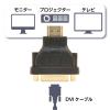 「ナカバヤシ DVI ー HDMI 変換アダプタ VDA-HD02/BK 1個」の商品サムネイル画像5枚目