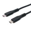 「【アウトレット】ナカバヤシ やわらかいUSB TypeーCケーブル USB2.0 0.5m 黒 USB-YCC05/BK 1本」の商品サムネイル画像2枚目