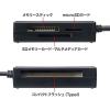 「サンワサプライ USB3.1 マルチカードリーダー ADR-3ML39BKN 1個」の商品サムネイル画像4枚目