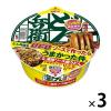 「カップ麺 日清の汁なしどん兵衛 濃い濃い濃厚ソース焼うどん 100g 1セット（3個） 日清食品」の商品サムネイル画像1枚目