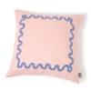 「FLOWER刺繍クッションカバー ピンク LAKOLE/ラコレ」の商品サムネイル画像2枚目
