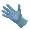 「【ポリエチレン手袋】 宇都宮製作 シンガーポリエチ指絞り手袋 LPE0140SE-BPM ブルー 1袋（200枚入）」の商品サムネイル画像2枚目