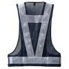 「ミズケイ LED安全ベスト(紺地・白) 5916502 1着」の商品サムネイル画像2枚目
