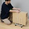 「YAMAZEN ダンボールストッカー キャスター付き ホワイト RDSW-165(WH) 1台」の商品サムネイル画像5枚目
