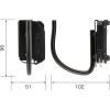 「TJMデザイン 着脱式工具ホルダースチール Jフック SFKHI-J 1個」の商品サムネイル画像7枚目