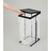 「新輝合成 ゴミ箱 45L 袋を交換しやすいポリ袋ホルダー ブラック 473257 1個」の商品サムネイル画像9枚目