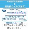 「【ビニール手袋】 エステー ファミリー ビニールうす手 指先強化 ピンク M 1双」の商品サムネイル画像5枚目