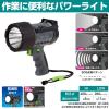 「朝日電器（ELPA）　LEDパワーライト（懐中電灯）　乾電池式　DOP-LSP010」の商品サムネイル画像5枚目