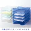 「ソニック トレー レタートレー メガタフトレー クリアピンク DA-2658-CP」の商品サムネイル画像6枚目