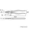 「偏芯パワーペンチ（簡易圧着機能付） 3000N-200 フジ矢」の商品サムネイル画像5枚目