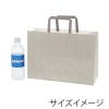 「【アウトレット】シモジマ 手提げ紙袋　フラットチャームバッグ　平手 340ー1 エコアッシュ 003277222 1袋（50枚入）」の商品サムネイル画像5枚目