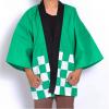 「服部　カラーハッピ　市松柄入り　hanm22_7　1着」の商品サムネイル画像5枚目