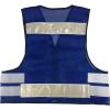 「【安全ベスト】 小野商事 エースグローブ パトロールベスト 7cm幅 ブルー No90855 1着」の商品サムネイル画像2枚目