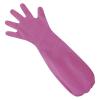 「【ポリエチレン手袋】 川西工業 GloveMania ポリエチレンエンボスロング ピンク フリー 1箱（30枚入）」の商品サムネイル画像2枚目