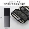 「エレコム SSD 外付け 500GB スライド式 USBーC/A両対応 高速 耐衝撃 ブラ ESD-EWC0500GBK 1個」の商品サムネイル画像7枚目