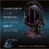 「センチュリー 3 in 1 ヘッドホンスタンド ブラック CRC-HSMBU3BK2 1個」の商品サムネイル画像2枚目