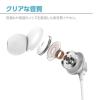 「センチュリー スマートフォン TypeーC イヤホンマイク EM-SCW SmartPhone Earphone Mic 1個」の商品サムネイル画像4枚目