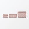 「無印良品 立体メッシュケース ピンク Ｌ 約２１×２７×５ｃｍ 良品計画」の商品サムネイル画像6枚目