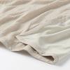 「無印良品 綿ガーゼ 綿混ベロア リバーシブルブランケット Ｓ １４０×２００ｃｍ ベージュ 良品計画」の商品サムネイル画像3枚目