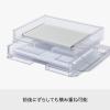 「Like-it（ライクイット） ファイルトレー A4 クリア 書類ケース MX-20R 1個」の商品サムネイル画像4枚目
