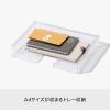 「Like-it（ライクイット） ファイルトレー A4 クリア 書類ケース MX-20R 1個」の商品サムネイル画像7枚目