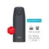 「サーモス 真空断熱ケータイマグ 水筒 550mL アッシュブラック JPC-550 ASBK 1個 食洗機対応 保温保冷」の商品サムネイル画像2枚目