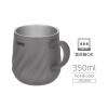 「サーモス 真空断熱マグカップ 350mL ダークグレーJTD-350 DGY 1個 食洗機対応」の商品サムネイル画像2枚目