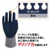 「【アウトレット】【天然ゴム背抜き手袋】 ウィード DEXCUT 耐切創 DC-797 ネイビー LL 1双」の商品サムネイル画像6枚目