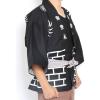 「【アウトレット】服部 お祭はっぴ レンガ柄 大人用 Mサイズ hang-a-M 1着」の商品サムネイル画像8枚目
