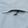 「【アウトレット】丸鬼商店 トリコット(タテ編ニット)ツナギ服 シルバー 3L RO-970-79-3L 1着」の商品サムネイル画像3枚目