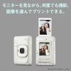 「富士フィルム インスタントカメラ チェキ instax mini LiPlay ミスティーホワイト 1台」の商品サムネイル画像4枚目