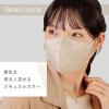 「SMARTCOLOR マスク ベージュ 大きめ 1セット（21枚：7枚入×3袋）ユニ・チャーム」の商品サムネイル画像4枚目