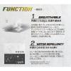 「【アウトレット】おたふく手袋 fubar 高撥水フルジップパーカー黄黒3L FB-221 1着」の商品サムネイル画像2枚目