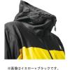 「【アウトレット】おたふく手袋 fubar 高撥水フルジップパーカー黄黒3L FB-221 1着」の商品サムネイル画像9枚目