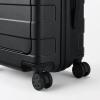 「無印良品 バーを自由に調節できる フロントオープンキャリーケース ３２Ｌ 黒 タテ５４×ヨコ３７×マチ２４ｃｍ 良品計画」の商品サムネイル画像7枚目