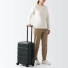 「無印良品 バーを自由に調節できる ハードキャリーケース ３６Ｌ 黒 タテ５４×ヨコ３７×マチ２４ｃｍ 良品計画」の商品サムネイル画像8枚目