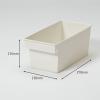 「シンプルボックス スリム ホワイト　幅13×奥行27.8×高さ11.5cm １セット（1個×120） オリジナル」の商品サムネイル画像2枚目