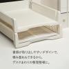 「Ａ4ラック　タテ型　ホワイト　幅25.3×奥行32.9×高さ7cm １セット（1個×80） オリジナル」の商品サムネイル画像4枚目